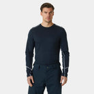 Helly Hansen Men's LIFA® Merino Midweight Crew Base Layer-Navy-Killington Sports