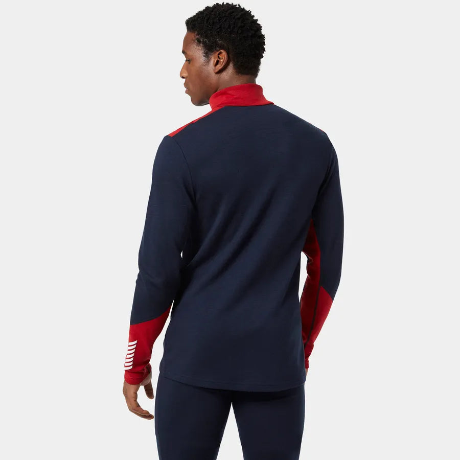 Helly Hansen Men's LIFA® Merino Midweight Half-Zip Base Layer-Killington Sports