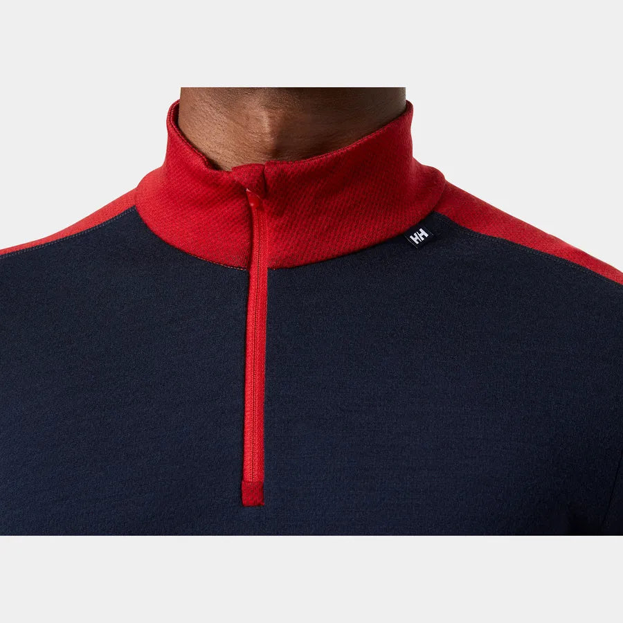 Helly Hansen Men's LIFA® Merino Midweight Half-Zip Base Layer-Killington Sports