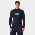 Helly Hansen Men's LIFA® Merino Midweight Logo-Navy-Killington Sports