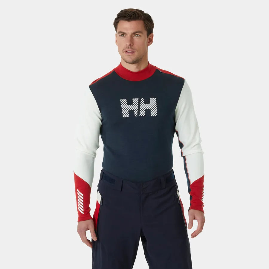 Helly Hansen Men's LIFA® Merino Midweight Logo-Off White-Killington Sports