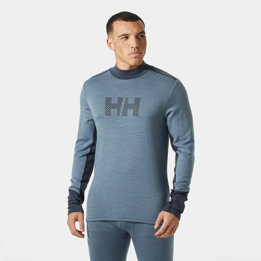 Helly Hansen Men's LIFA® Merino Midweight Logo-Washed Denim-Killington Sports