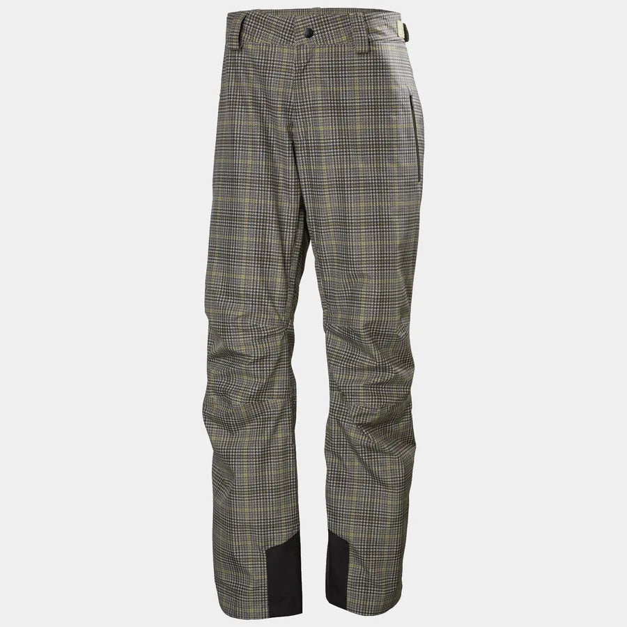Helly Hansen Men's Legendary Insulated Ski Pants-Pebble Broxburn Plaid-Killington Sports