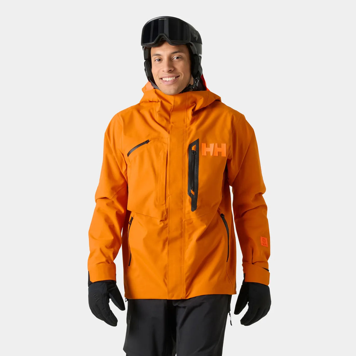 Helly Hansen Men's Sogn Patrol Shell Jacket-Ignite Orange-Killington Sports