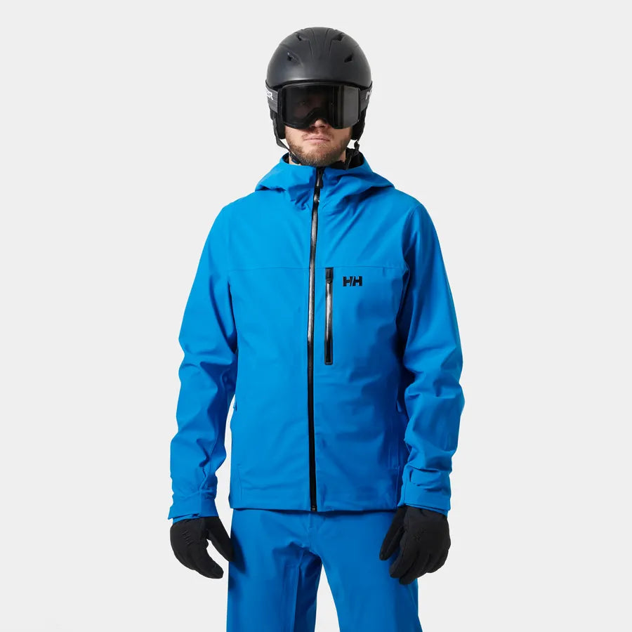Helly Hansen Men's Swift 3L Shell Jacket-Neptune Blue-Killington Sports