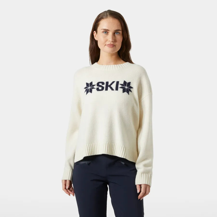 Helly Hansen Women's Bliss Ski Knit Sweater-Cream-Killington Sports