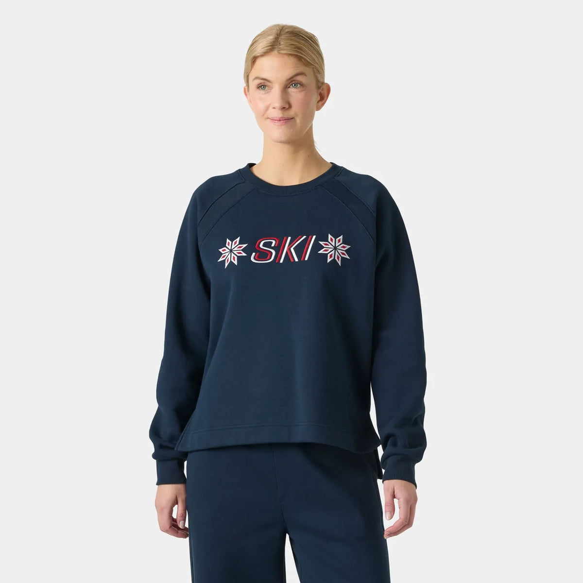 Helly Hansen Women's Bliss Sweatshirt-Navy-Killington Sports