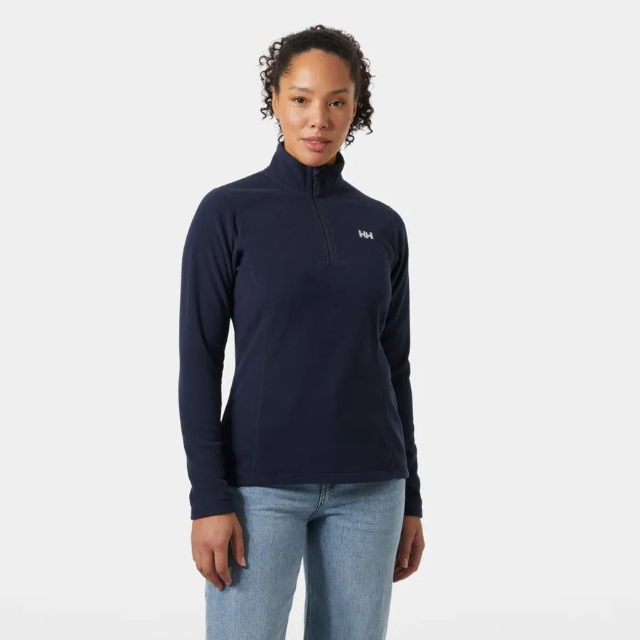 Helly Hansen Women's Daybreaker 1/2 Zip Fleece-Navy-Killington Sports