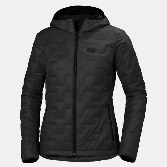 Helly Hansen Women's LIFALOFT™ Hooded Insulated Jacket-Black-Killington Sports