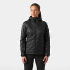 Helly Hansen Women's LIFALOFT™ Hooded Insulated Jacket-Matte Black-Killington Sports
