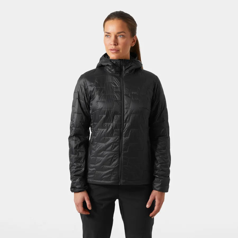Helly Hansen Women's LIFALOFT™ Hooded Insulated Jacket-Matte Black-Killington Sports
