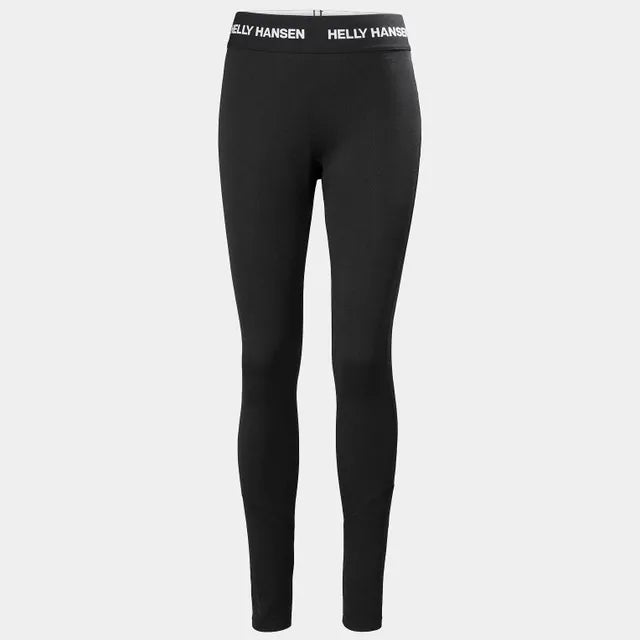 Helly Hansen Women's LIFA® Merino Midweight 2-In-1 Base Layer Pants-Black-Killington Sports