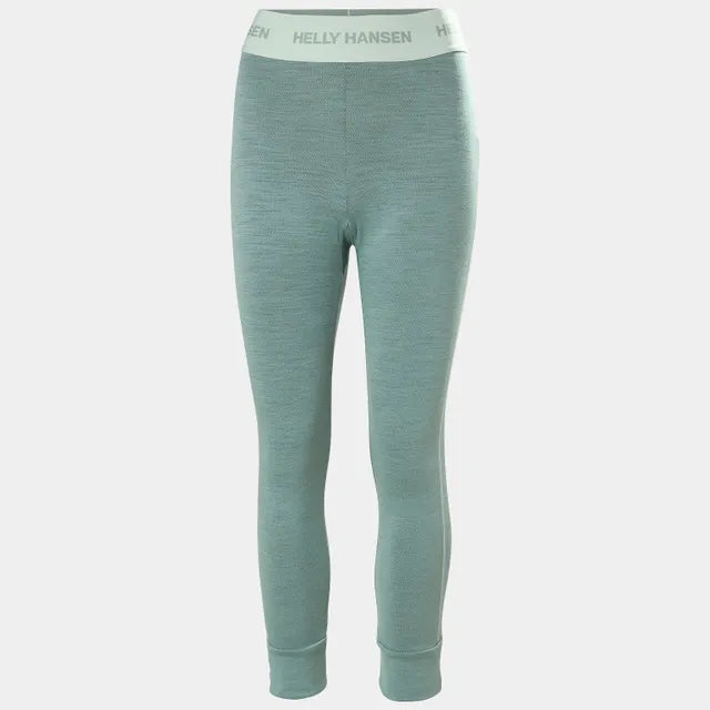 Helly Hansen Women's LIFA® Merino Midweight Base Layer 3/4 Pants-Cactus-Killington Sports