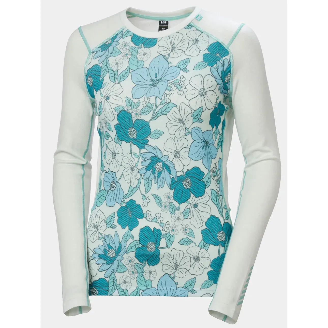 Helly Hansen Women’s LIFA® Merino Midweight Graphic Long-Sleeve Crew Base Layer-Killington Sports