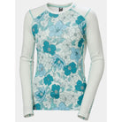 Helly Hansen Women’s LIFA® Merino Midweight Graphic Long-Sleeve Crew Base Layer-Killington Sports