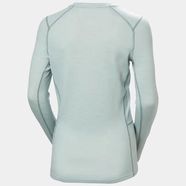 Helly Hansen Women’s LIFA® Merino Midweight Graphic Long-Sleeve Crew Base Layer-Killington Sports