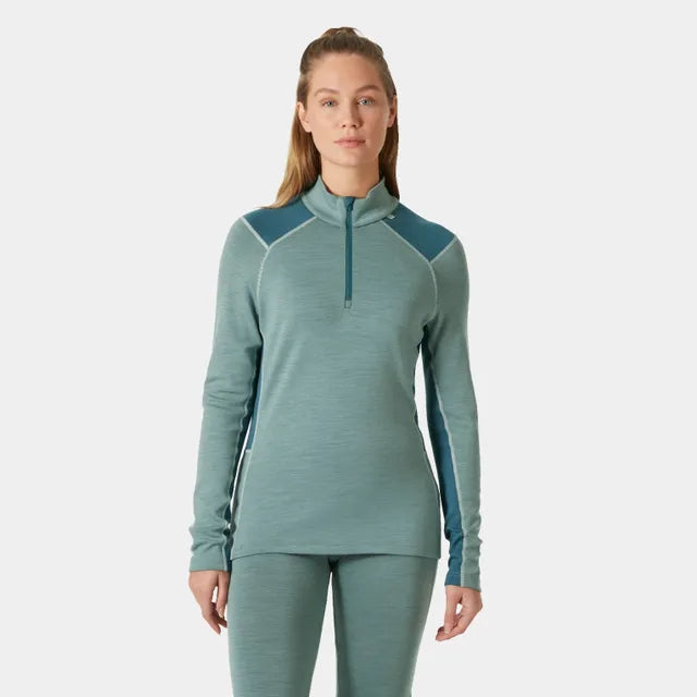 Helly Hansen Women's LIFA® Merino Midweight Half-Zip Base Layer-Killington Sports