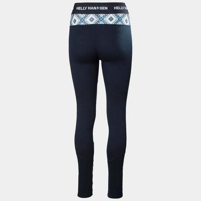 Helly Hansen Women’s Lifa Merino Midweight Graphic Base Layer Pants-Killington Sports