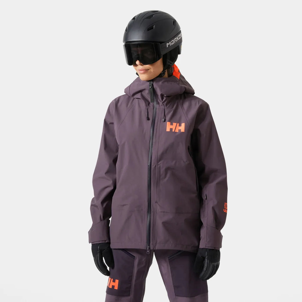 Helly Hansen Women's Sogn Shell Jacket-Smoked Purple-Killington Sports