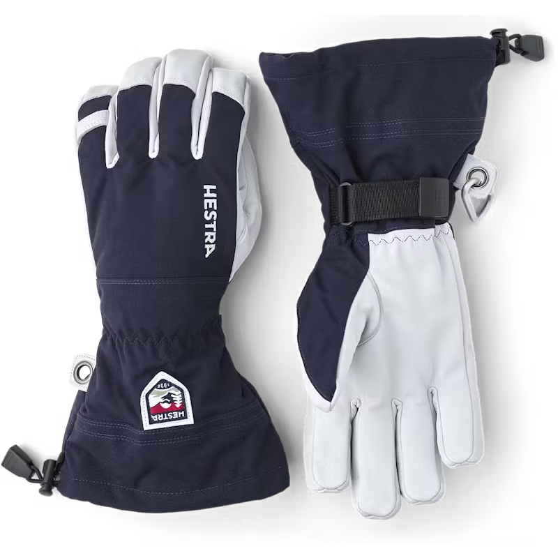 Hestra Army Leather Heli Ski Glove-Navy-Killington Sports