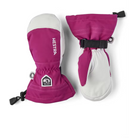 Hestra Army Leather Heli Ski Jr Mitt-Fuschia-Killington Sports