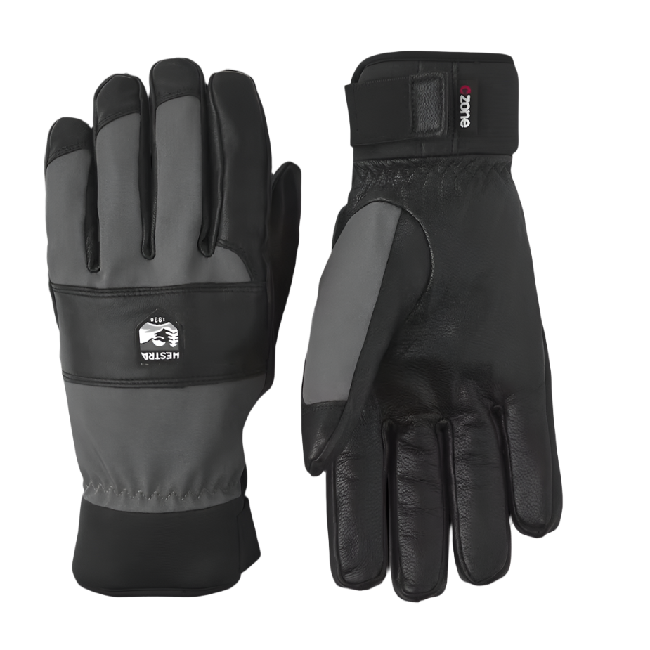 Hestra CZone Vernum Spring Glove-Grey/Blk-Killington Sports