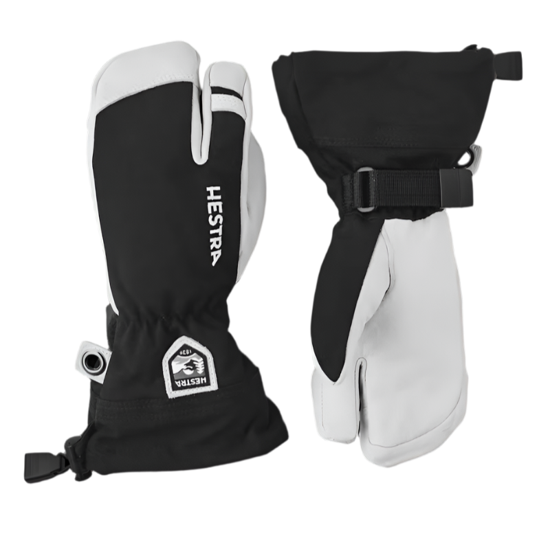 Hestra Heli Ski Jr 3-Finger-Black-Killington Sports