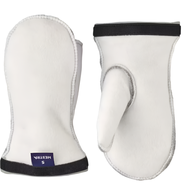 Hestra Heli Ski Jr Liner Mitt-Off White-Killington Sports