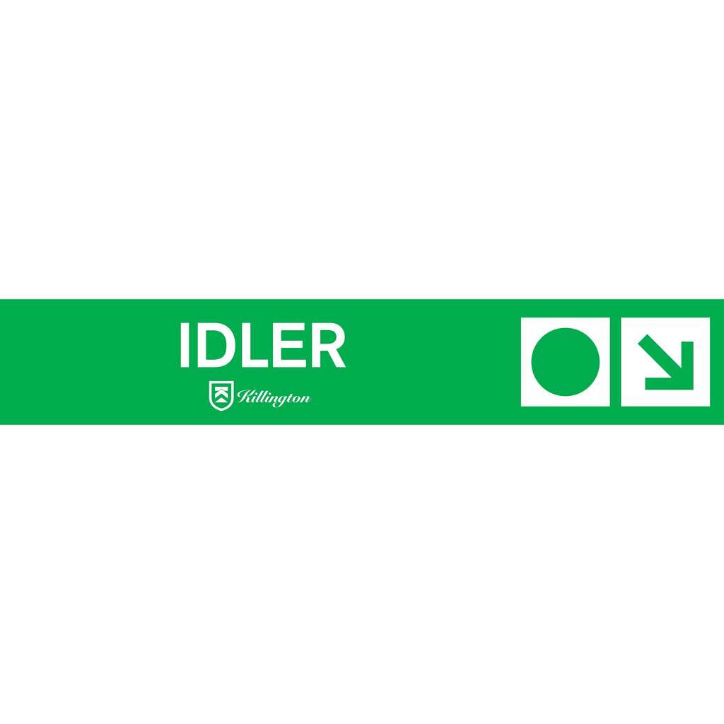 Idler Trail Sign-Killington Sports