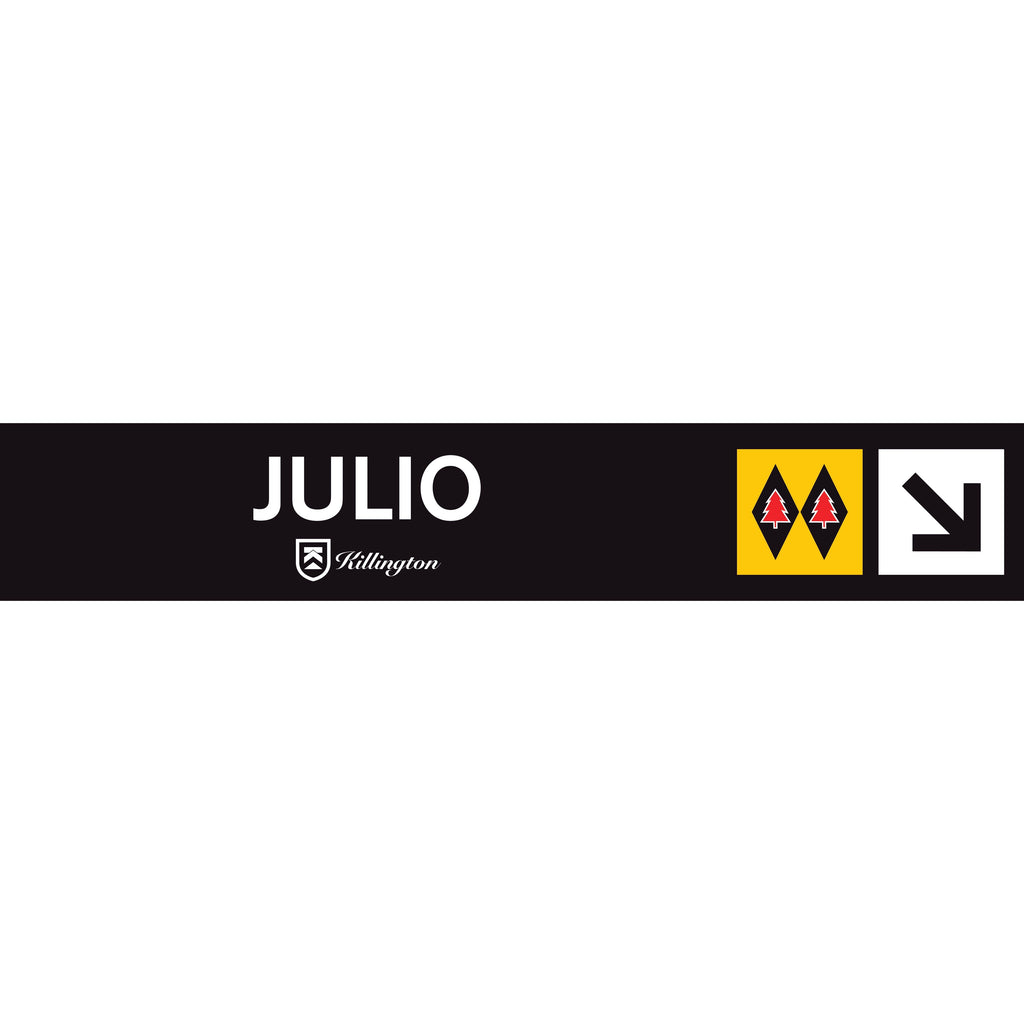 Julio Trail Sign-Killington Sports