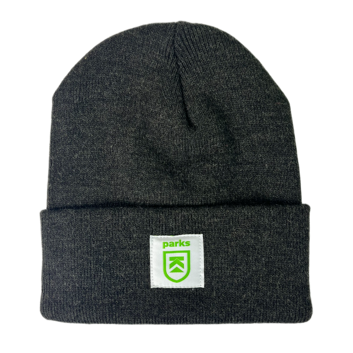K-Parks Classic Ribbed Beanie-Charcoal Heather-Killington Sports
