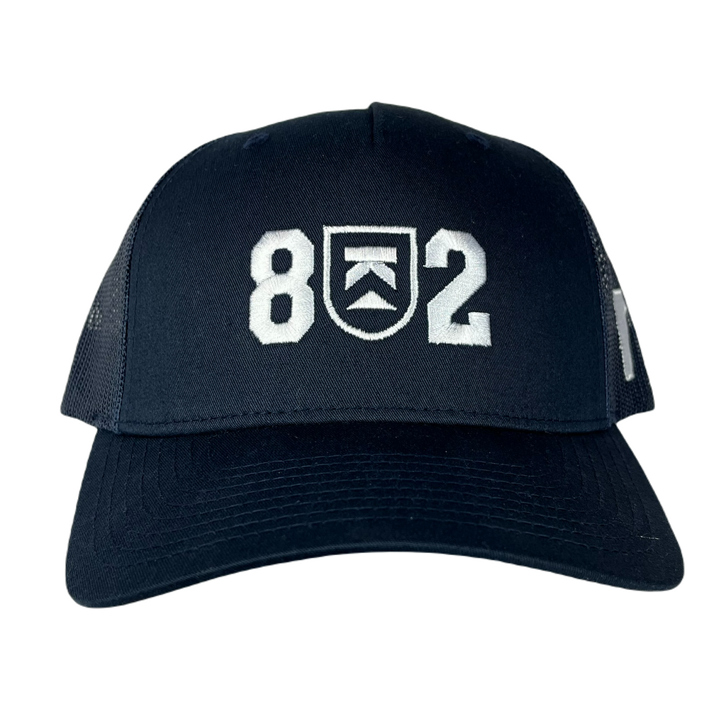 Killington 112 Five Panel '802' Trucker-Navy-Killington Sports