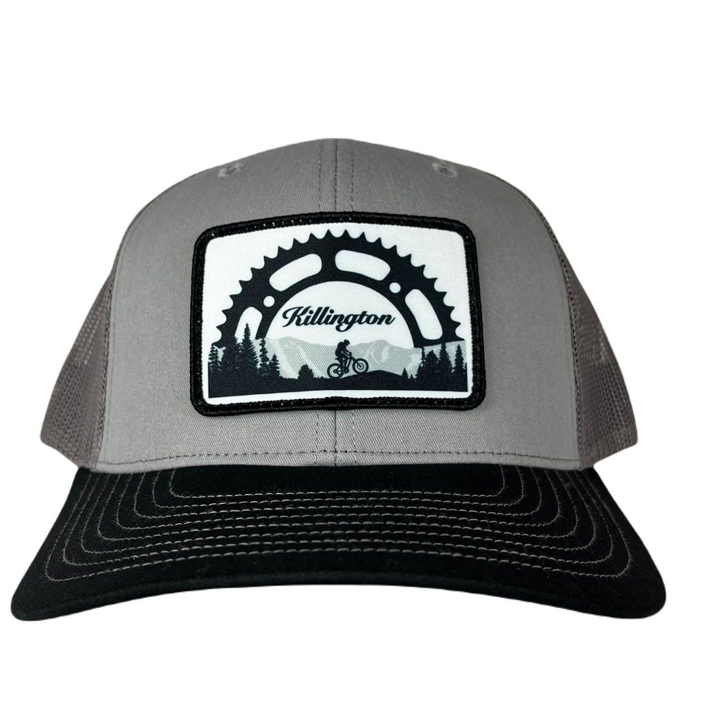 Killington 112 Mountain Bike Patch Trucker-Grey/Char/Black-Killington Sports