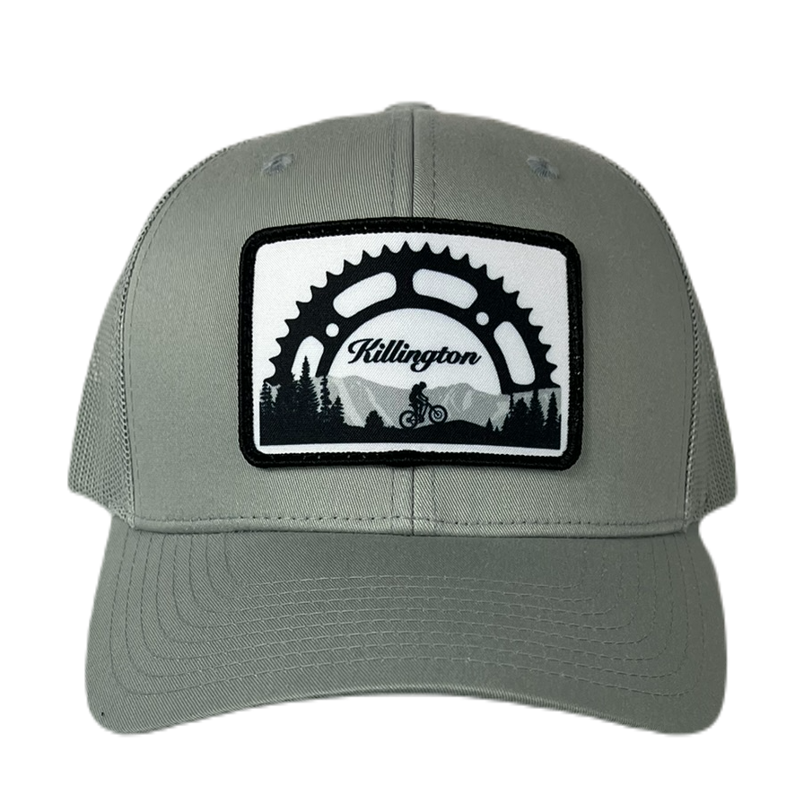 Killington 112 Mountain Bike Patch Trucker-Quarry-Killington Sports