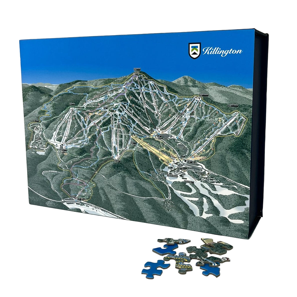 Killington 2026 Double Sided 1,000 Piece Puzzle-Killington Sports