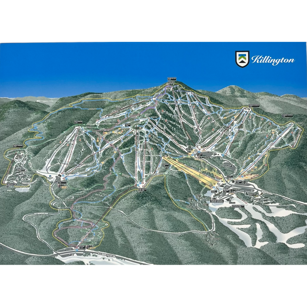 Killington 2026 Double Sided 1,000 Piece Puzzle-Killington Sports