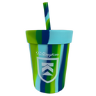 Killington 8oz Silicone Kids Straw Tumbler-Sea Swirl-Killington Sports