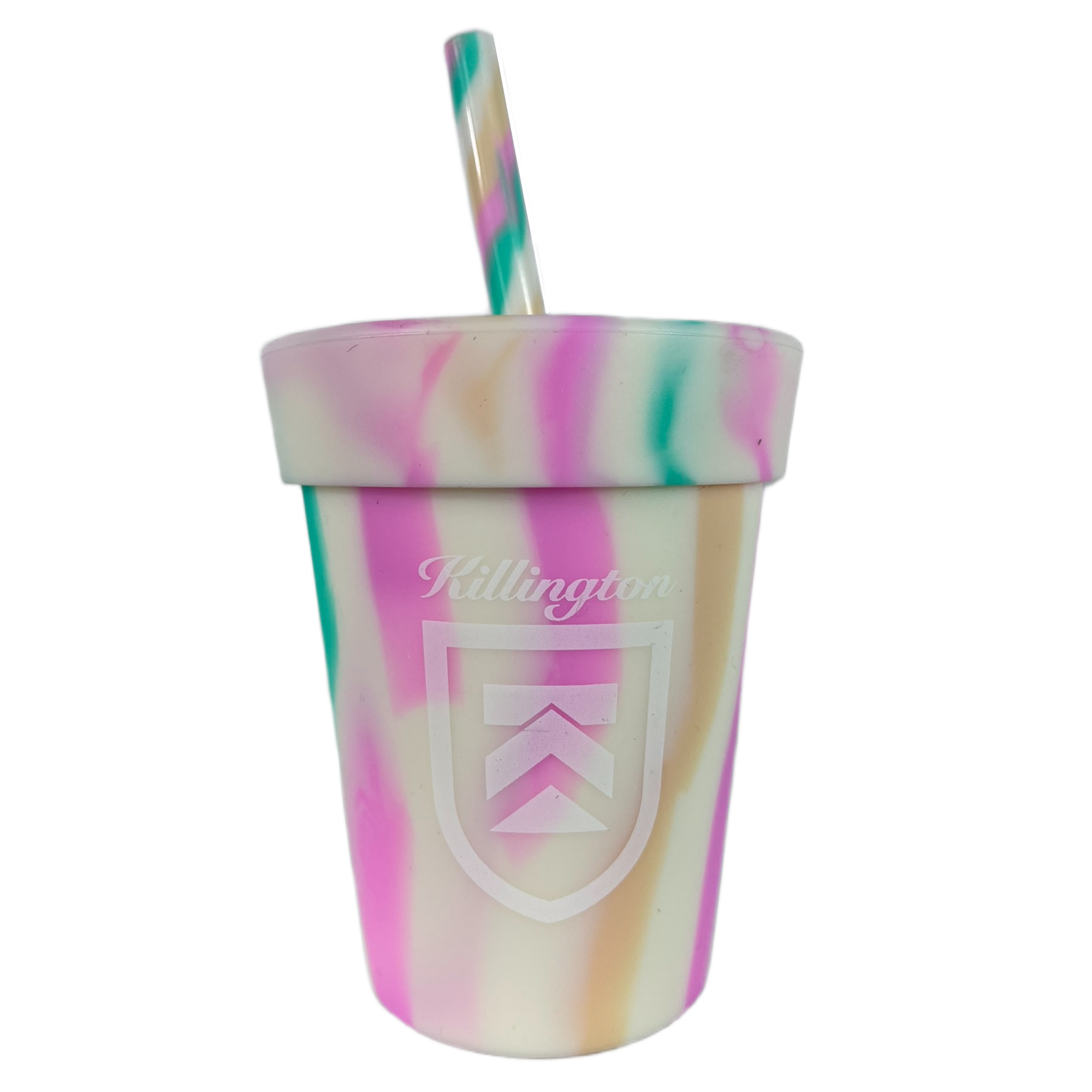 Killington 8oz Silicone Kids Straw Tumbler-Taffy Twist-Killington Sports