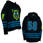 Killington Beast of the East Jersey Hoodie-Black-Killington Sports