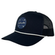 Killington Bike Park 112FPR Park Chain Patch Trucker Hat-Navy/White-Killington Sports