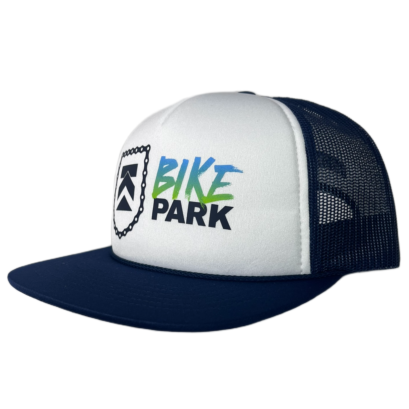 Killington Bike Park 113 Foamie Hat-White/Navy-Killington Sports