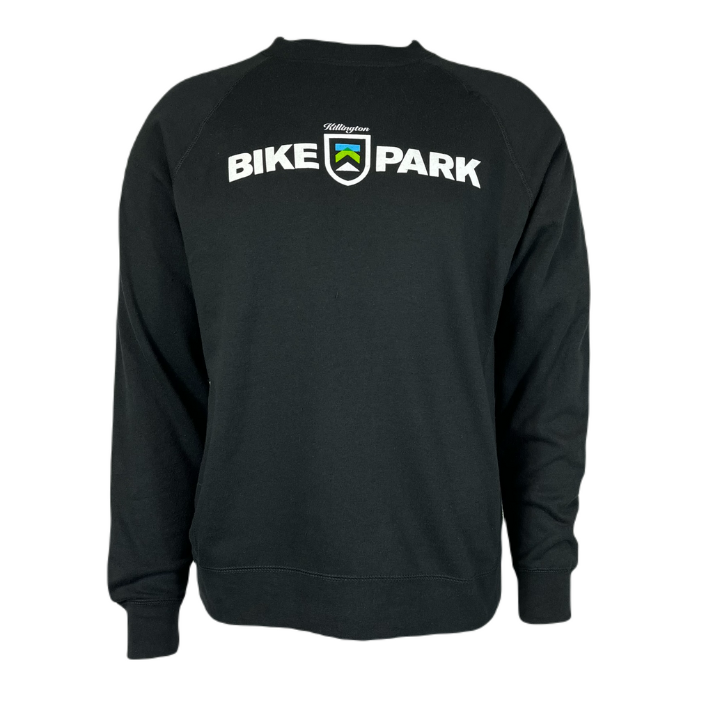 Killington Bike Park Blend Raglan Crew-Black-Killington Sports