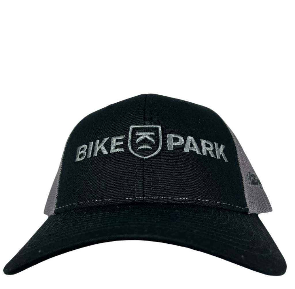 Killington Bike Park Embroidery 115 3D Trucker Hat-Black/Charcoal-Killington Sports