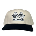 Killington Bike Park Flags 356 Gramps Hat-Cream/Black-Killington Sports
