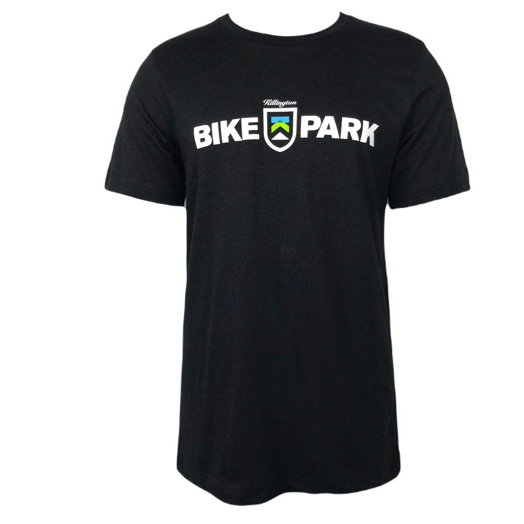 Killington Bike Park Logo TShirt-Black Heather-Killington Sports