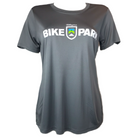 Killington Bike Park Logo Women's Tech TShirt-Grey Concrete-Killington Sports