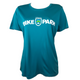 Killington Bike Park Logo Women's Tech TShirt-Tropic Blue-Killington Sports