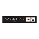 Killington Bike Park MINI Metal Trail Signs-Cable Trail-Killington Sports