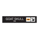 Killington Bike Park MINI Metal Trail Signs-Goat Skull-Killington Sports