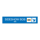 Killington Bike Park MINI Metal Trail Signs-Sideshow Bob-Killington Sports